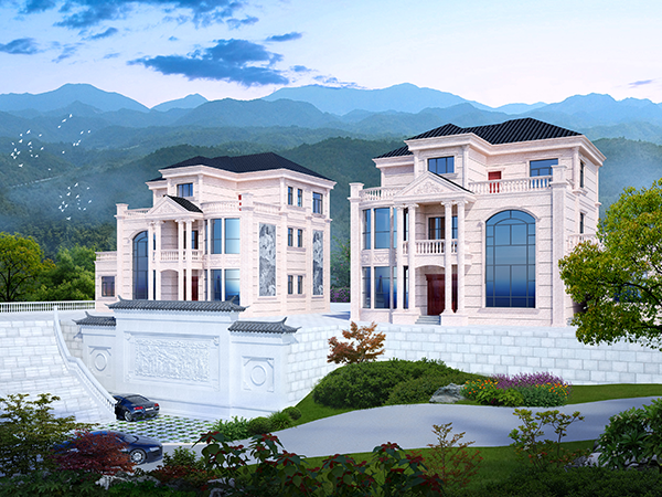 永州夏府欧式风格实景